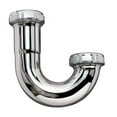 thumbnail image 3 of Plumb Pak PP20207 J-Bend with Nut, 1-1/2 in, Brass, Chrome, 3 of 3