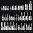 thumbnail image 7 of Stark USA 35PC Master TORX Bit Socket Set, Premium S2 Alloy Steel, Solid Star & Tamper Proof T8 - T60, 7 of 7