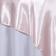 Efavormart 60" SATIN Square Tablecloth Overlay For Wedding Catering ...