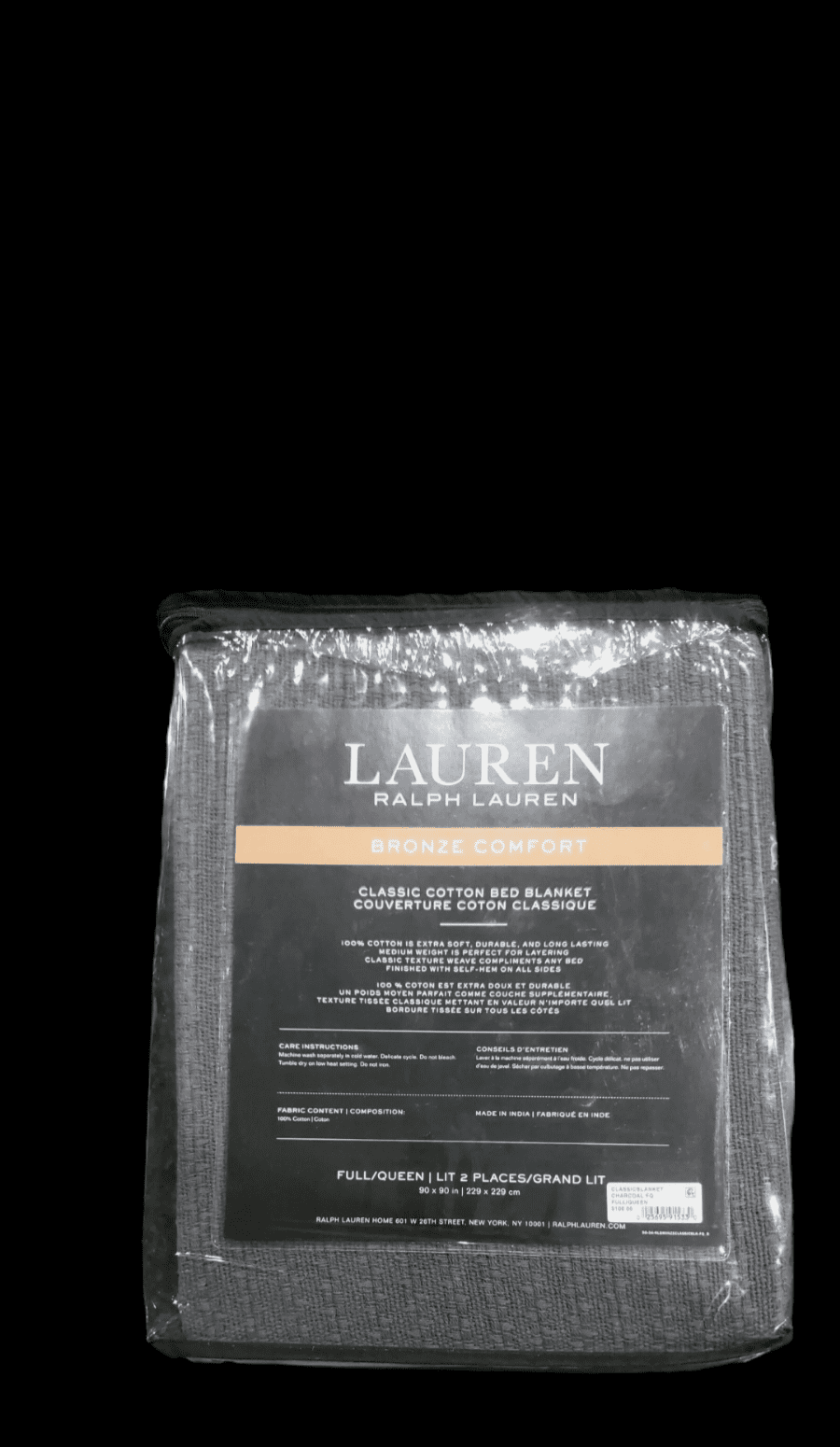 Ralph lauren bronze comfort blanket hot sale