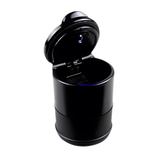 Kyusrd Car Accessories Tools and Decoration Deals!Universal Car Ashtray With Lid and LED Light for Automotive Use
