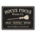 thumbnail image 2 of Hocus Pocus Broom Company Novelty Decor, Metal Wall Sign - 10x14 Inches, 2 of 4