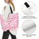 thumbnail image 3 of Disketp Pink bows Bolsa Tote Estampada para Mujer, Bolso de Hombro y de Mano para Compras y Viajes, 3 of 8