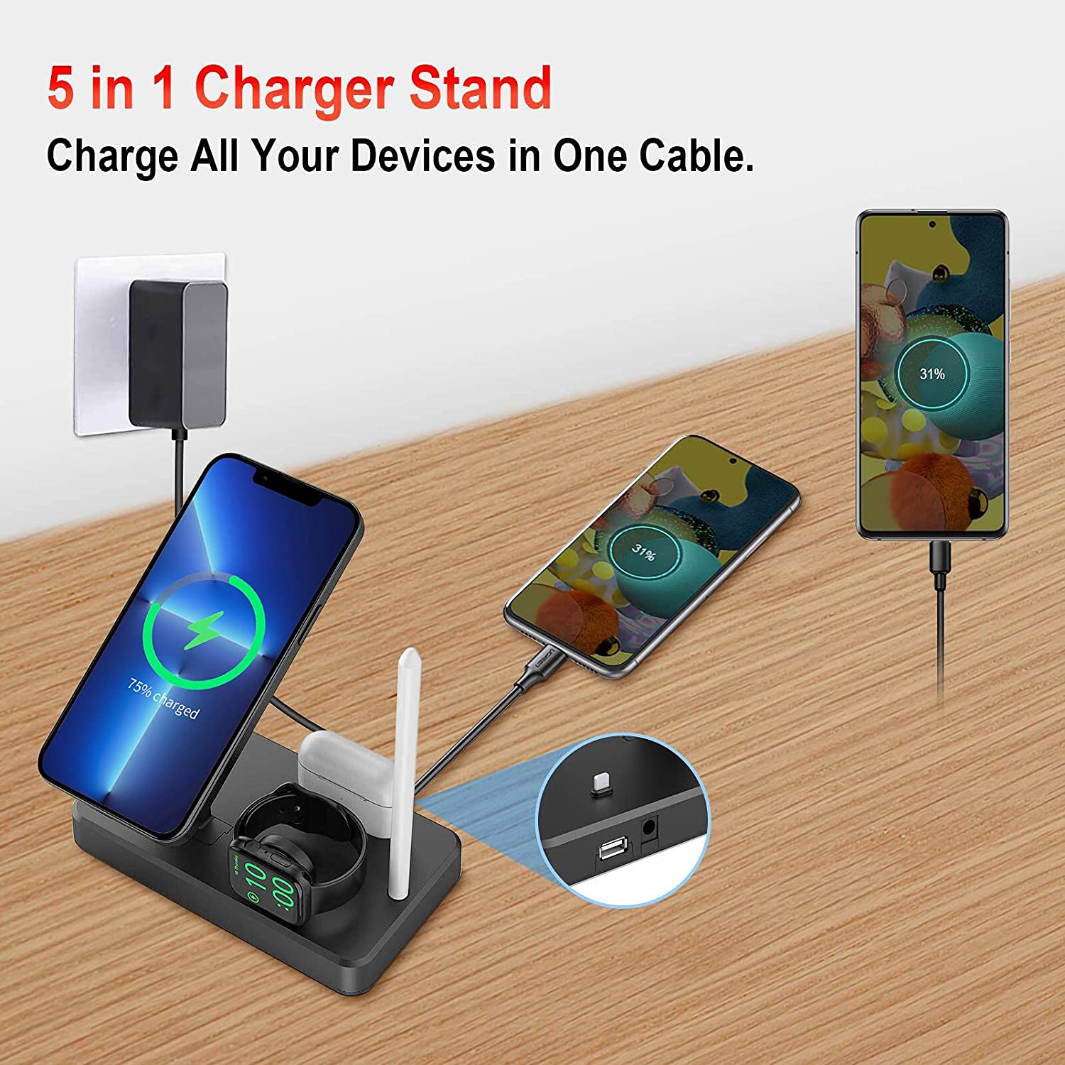 36W Charger Stand for Magsafe Charger 