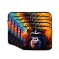 thumbnail image 2 of LNWH Paint Splash Art Monkey Animals Pattern Laptop Sleeve, Notebook Computer Pocket Tablet Briefcase Carrying Bag, 13 inch Laptop Case, 2 of 8