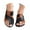 Brown, variant on Mostsola Flip Flops for Women Soft Slides Sandals Crisscross Strap Slip on Shoes Lightweight Flats