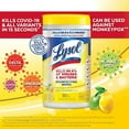 thumbnail image 3 of Lysol Disinfecting Wipes, Sanitizing Antibacterial&nbsp;Cleaning Wipes, Lemon and Lime Blossom, 80 ct 80 ct, 3 of 5