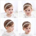 thumbnail image 2 of Bebé Niñas Diadema Arco Perla Banda Para El Cabello Diadema Flor Tocado Accesorios Para Diario Sweethay BA001404-01, 2 of 3