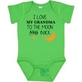 thumbnail image 3 of Inktastic I Love My Grandma to the Moon and Back Boys or Girls Baby Bodysuit, 3 of 5