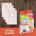 ZenToes Soft Foam Callus Cushions WaterResistant Pads Toe and Foot