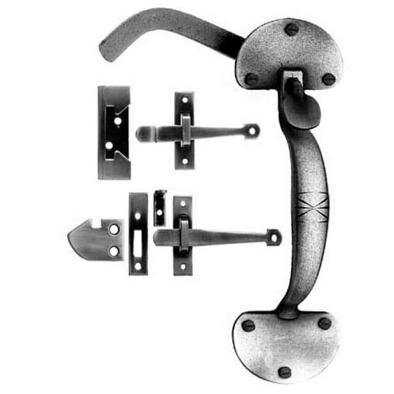Acorn Manufacturing Atxi 10-3/16" Bean Handle Rim Latch For Interior And Exterior Doors -