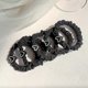 thumbnail image 1 of 5pcs Heart Hair Ties Scrunchies for Women Girls Ponytail Holders Ties No Damage for Hair Styling Headwear, 1 of 3