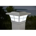 thumbnail image 3 of 5x5 White PVC Prestige Solar Post Cap - 2 Pack, 3 of 8