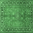 thumbnail image 1 of Ahgly Company Indoor Square Persian Emerald Green Traditional Area Rugs, 8' Square, 1 of 4
