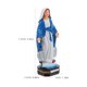 thumbnail image 2 of AURARMLET Religiosa De Resina Virgen Para Del Hogar Con Detalles Artesanales Multicolor, 2 of 8