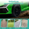 thumbnail image 5 of Oryxearth 24V 2 Seater Ride on Car Truck, 2WD 2 Speeds Electric Car, 2 Seater, Bluetooth, Remote Control,Green, 5 of 9