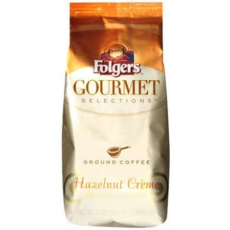 Folgers Gourmet Selections Hazelnut Cream Ground Coffee, 12 oz