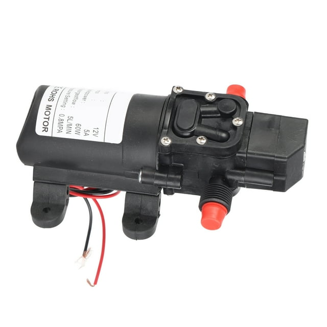 Bomba Autocebante, Bomba De Agua DC 12V De Alta Presión 116Psi Autocebante Caravana Camping Barco