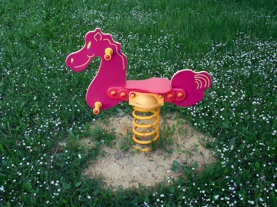 laminated rocking horse