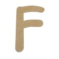 thumbnail image 1 of Wooden Letter Unfinished, Comic Book Font, Craft Cutout, 1 of 2