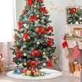 thumbnail image 4 of GZHJMY St. Patrick's Day Shamrock Christmas Tree Skirt Tree Skirt for Holiday Party Home Christmas Day Ornaments, 47.2", 4 of 6