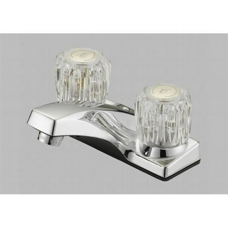 LessCare LCLB1C 5.5"H x 7.5"W x 10" Long Chrome Finish Bathroom Faucet