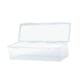 thumbnail image 1 of Caja de almacenamiento para tarjetas coleccionables, transparente, de gran capacidad, resistente y protectora. sin partición, 1 of 7