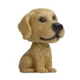thumbnail image 1 of Adornos de resina para coche, accesorios interiores, asintiendo con la cabeza, perro de cabeza grande, adorable cachorro, postura sentada, sacude la cabeza, decoraciones para perros, 1 of 4