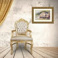 thumbnail image 3 of Slivka, Jane 18x13 Gold Ornate Wood Framed with Double Matting Museum Art Print Titled - Waterfront I, 3 of 4