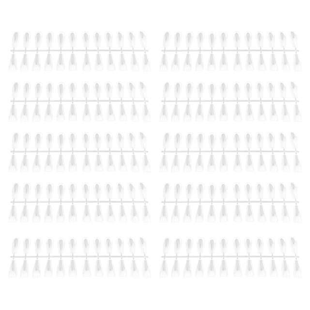Muestras De Color De Uñas, 240 Piezas De Muestras De Uñas Transparentes, Palitos De Muestra De Color De Uñas, Puntas De Uñas Postizas, Herramientas De Arte De Uñas,