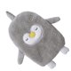 thumbnail image 4 of Worallymy Cartoon Coral Fleece Toalla de mano Colgando Toallita absorbente Paño de limpieza de manos para baño Gris Worallymy JD735804982, 4 of 7