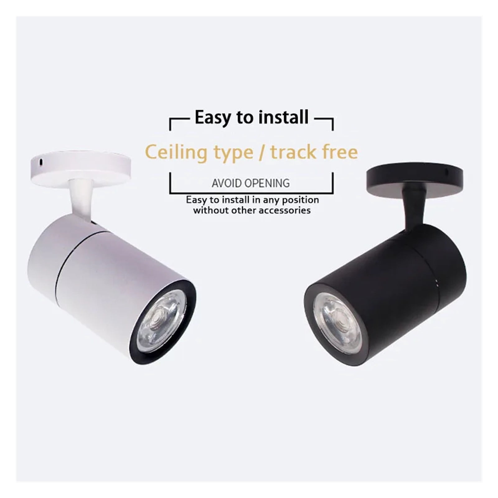 LED Spot Lights 20W 30W For Kitchen LED Spotlights Ceiling Lamps Lighting Light For Corridor Bedroom Loft
