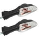 thumbnail image 5 of Indicador intermitente de luz de señal de 2 uds para lente transparente 300 Unesdoc. unesdoc. Cola Luz de giro de motocicleta LED, 5 of 7