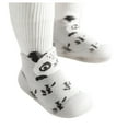 thumbnail image 6 of Unisex Baby Shoes First Shoes Kids Toddler Baby Boys Girls Solid Warm Knit Soft Sole Rubber Shoes Socks Slipper Stocking, 6 of 9