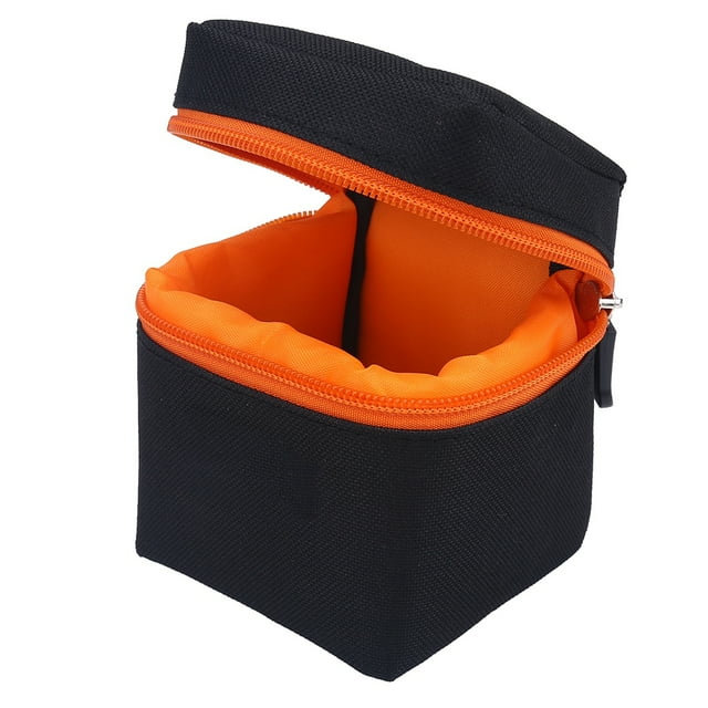 Bolsa para lente de Cámara, Funda Protectora Gruesa Acolchada A Prueba de Golpes, Oxford de 7mm de Esquisor, Portátil, Ligera para Lente DSLR