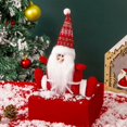 thumbnail image 4 of Colgante de árbol de Navidad para decoración del hogar, muñeco de nieve, Papá Noel, ciervo, adornos de Navidad, juguetes de Año Nuevo, regalo, 2024, 4 of 4
