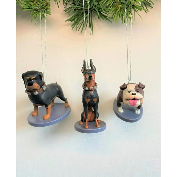 Summer Sale! Disney Dog Christmas Ornament set of 3 from Up New