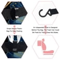 thumbnail image 3 of Shell Foldable Mini Trash Can with Lid - Leak-Proof Car Garbage Can for Hanging Storage Bag, 3 of 6