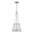 thumbnail image 2 of Satin Nickel Three Light Pendant from the Crawford Collection, 2 of 6