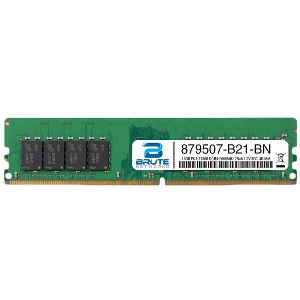 B21 Hp Compatible 16gb Pc4 Ddr4 2666mhz 2rx8 1 2v Ecc Udimm Walmart Com Walmart Com