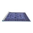 thumbnail image 2 of Ahgly Company Machine Washable Indoor Rectangle Oriental Blue Industrial Area Rugs, 5' x 7', 2 of 4