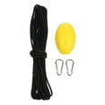 thumbnail image 3 of FESTFENDS 1 Set Anchor Plastic Buoy Buoy Rope Durable Yellow for Kayaking Outdoor Activities, 3 of 7