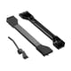 thumbnail image 2 of Rodillos extensibles para electrodomésticos, soporte para secadoras, herramientas para mover con elevador de muebles Negro, 2 of 9