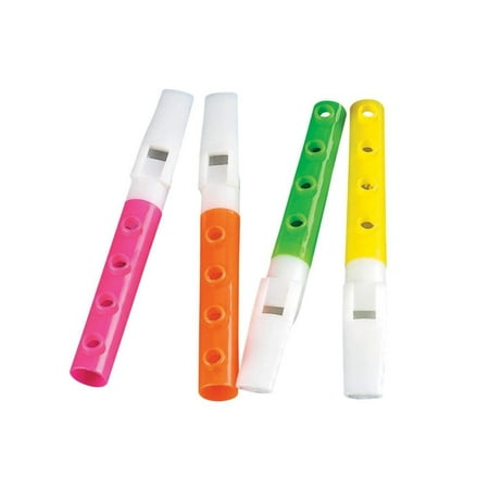 - Fun Express - Mini Plastic Flutes (4dz) - Toys - Noisemakers - Horns & Slide Flutes - 48 Pieces