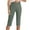 Mint Green, variant on JJHGVB Capri Pants for Women Petite Capris for Women Petite Length Hiking Pants Pants For Women High Waisted Crop Work Pants Summer Casual Slacks Yoga Dress Pant Yoga Pants Summer Pants Beige L