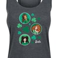 thumbnail image 3 of Barbie - St. Paddys Collage - Women's Racerback Tank Top, 3 of 5