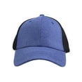 thumbnail image 2 of Top Headwear Heather Print Athletic Stretch Fit Baseball Hat - Blue - LXL, 2 of 4