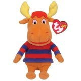 Ty Beanie Babies - TYRONE the Moose (Backyardigans) (BONUS RANDOM ONE TY ERASER)