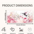 thumbnail image 2 of Hummingbird among Sakura Funny Personalized License Plate Rust-proof Stainless Steel Metal License Plate Suitable For Men And Women 12.2" x 6.2", 2 of 7