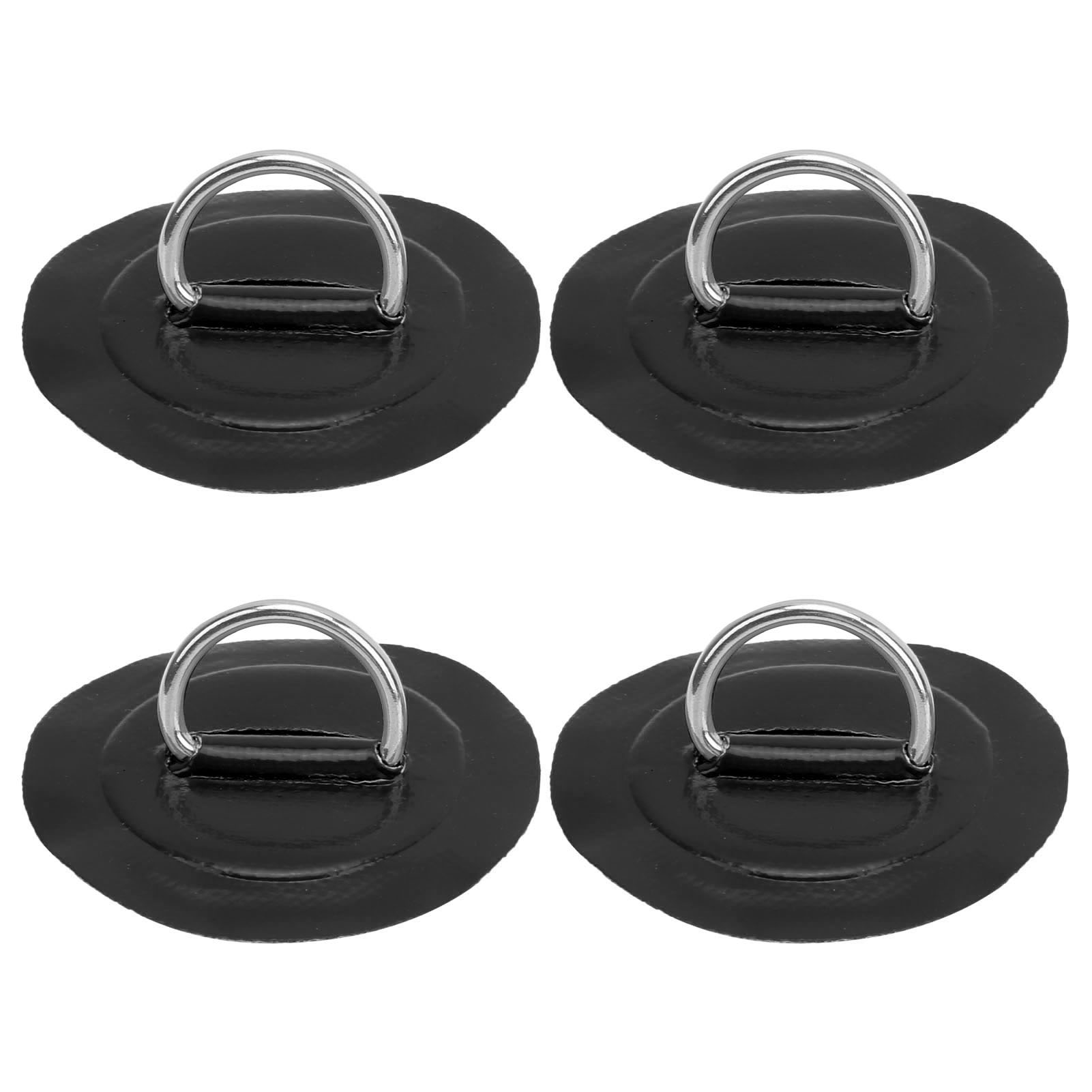 EBTOOLS Inflatable Boat D‑Ring Buckle, Sturdy Soft Rubber Core